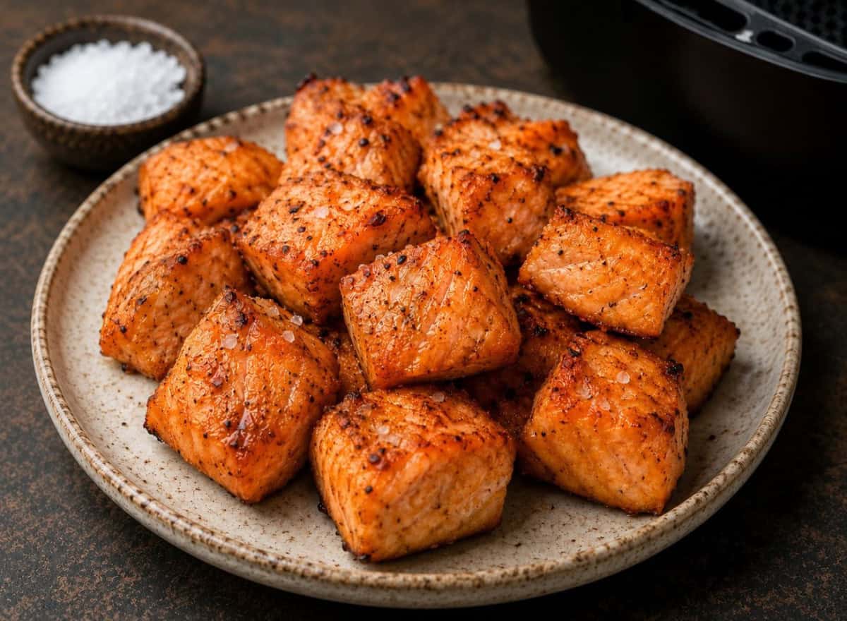 air fryer salmon bites carnivore diet