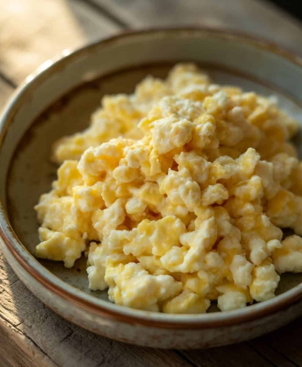 cottage cheese scrambled eggs
