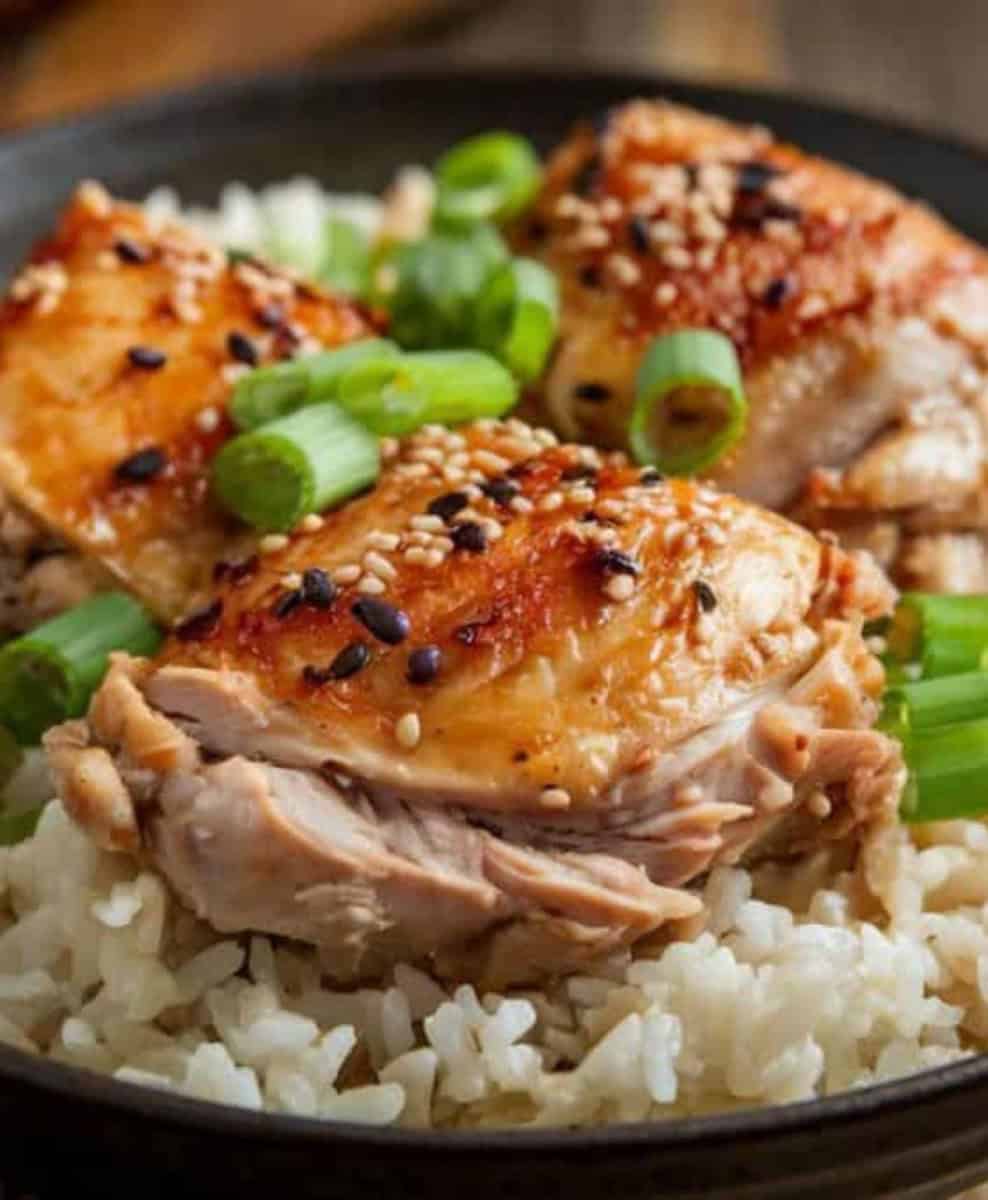 rice cooker chicken and rice